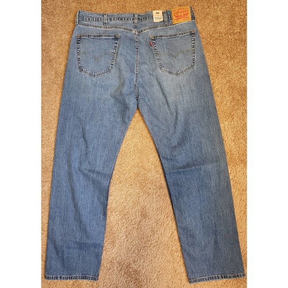 Levi's 505 Regular Straight Leg Jeans- Men's Size 40x32 - Picture 3 of 3